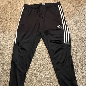 Adidas Toro 17 Soccer Pants Black White Size XL BS3693